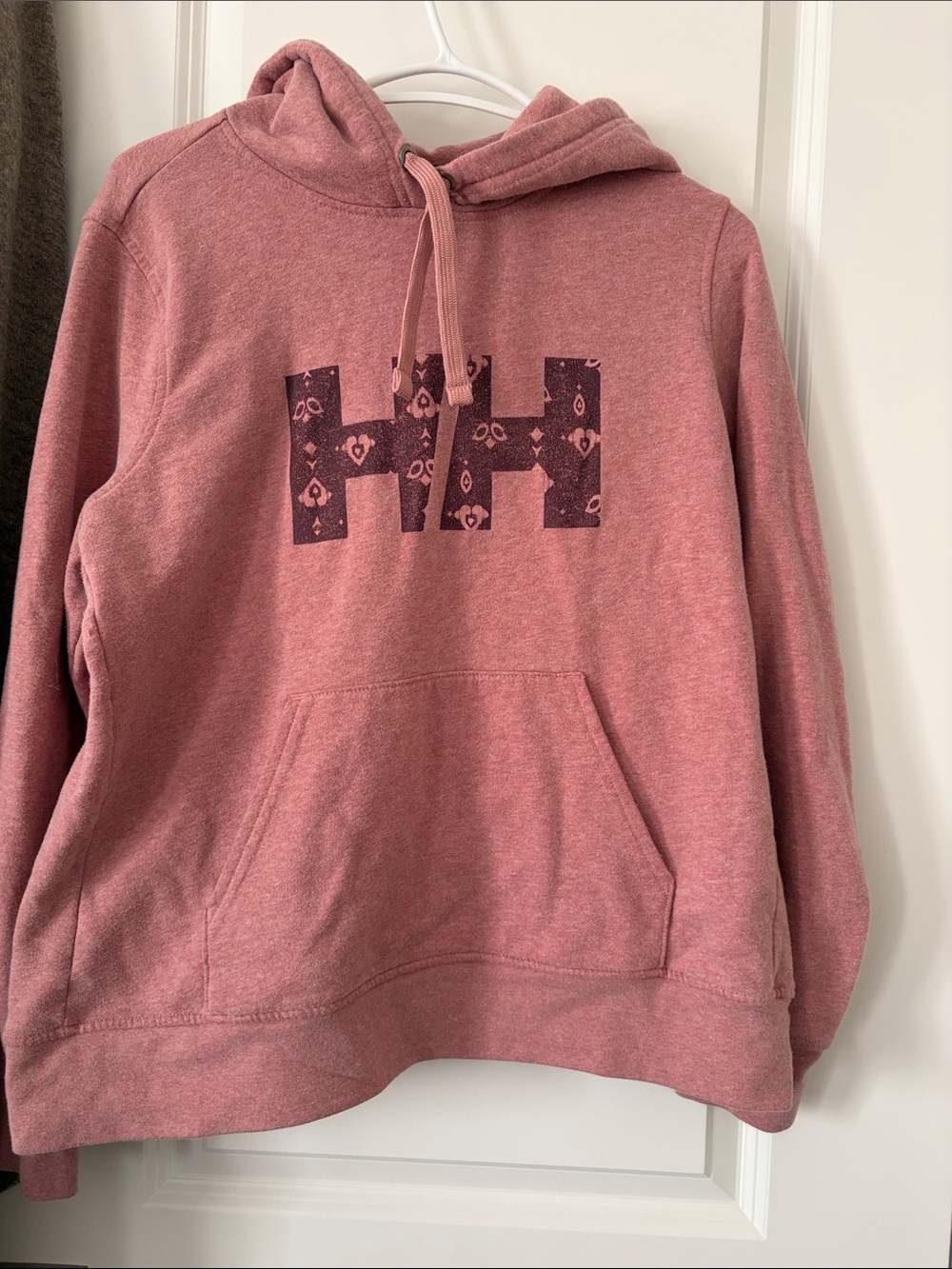 Helly Hansen Rose Pink Logo Hoodie